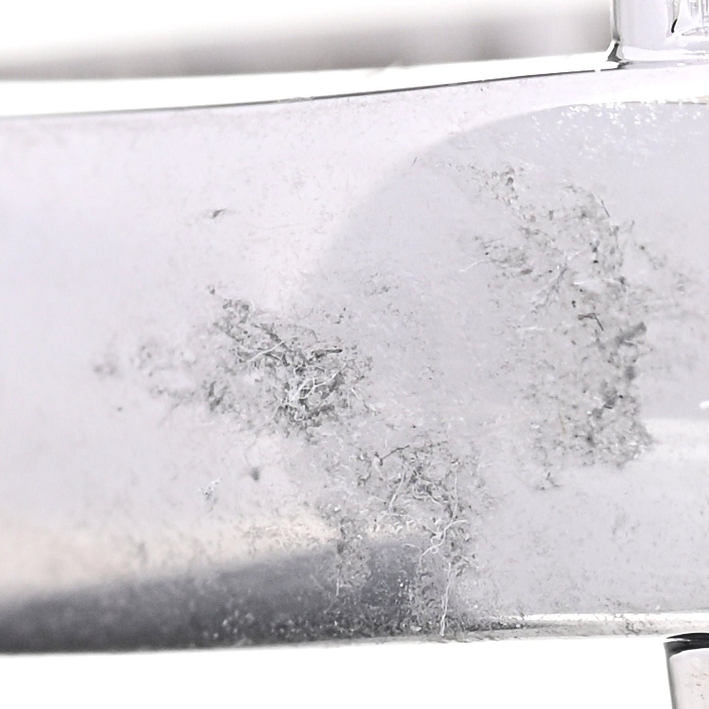 18K White Gold Diamond C De Cartier Ring 54 7