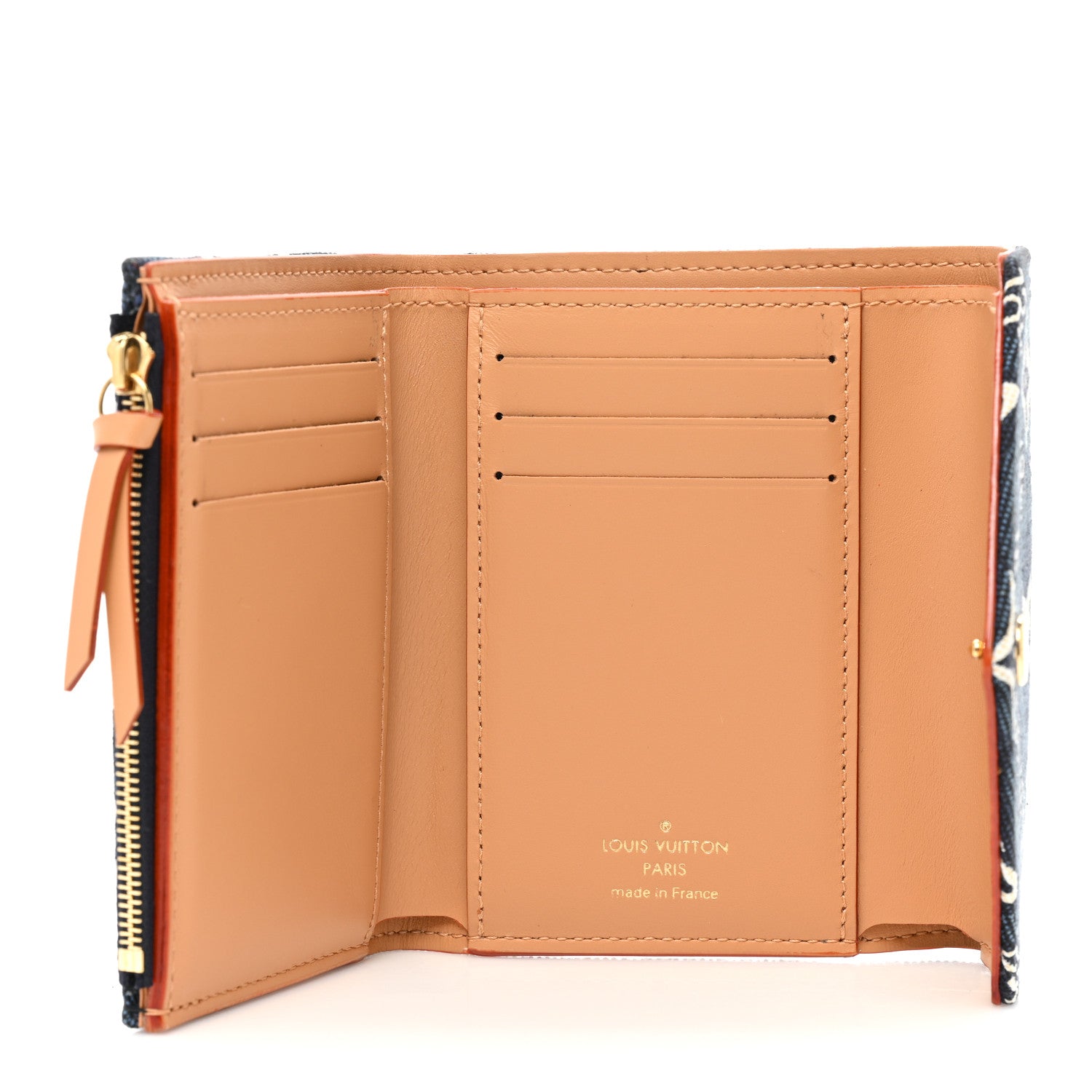 Louis Vuitton Jacquard Since 1854 Victorine Wallet Blue 5 of 11