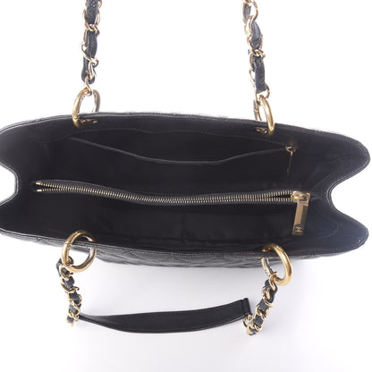 Chanel Caviar Quilted Grand Shopping Tote GST Black 5 of 10