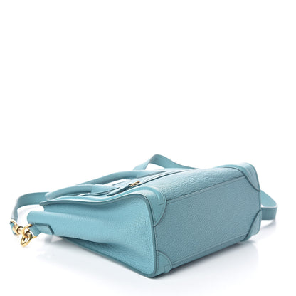 Celine Goatskin Nano Luggage Antarctic 4 of 8