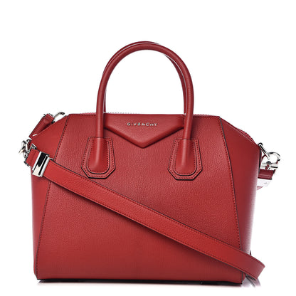 Givenchy Sugar Goatskin Small Antigona Bright Red 1 of 10