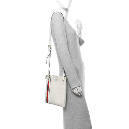 Gucci GG Plus Web Messenger Bag White 2 of 13