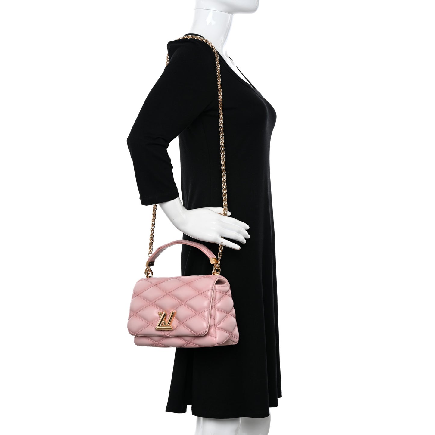 Lambskin Malletage Top Handle GO-14 MM Rosabella