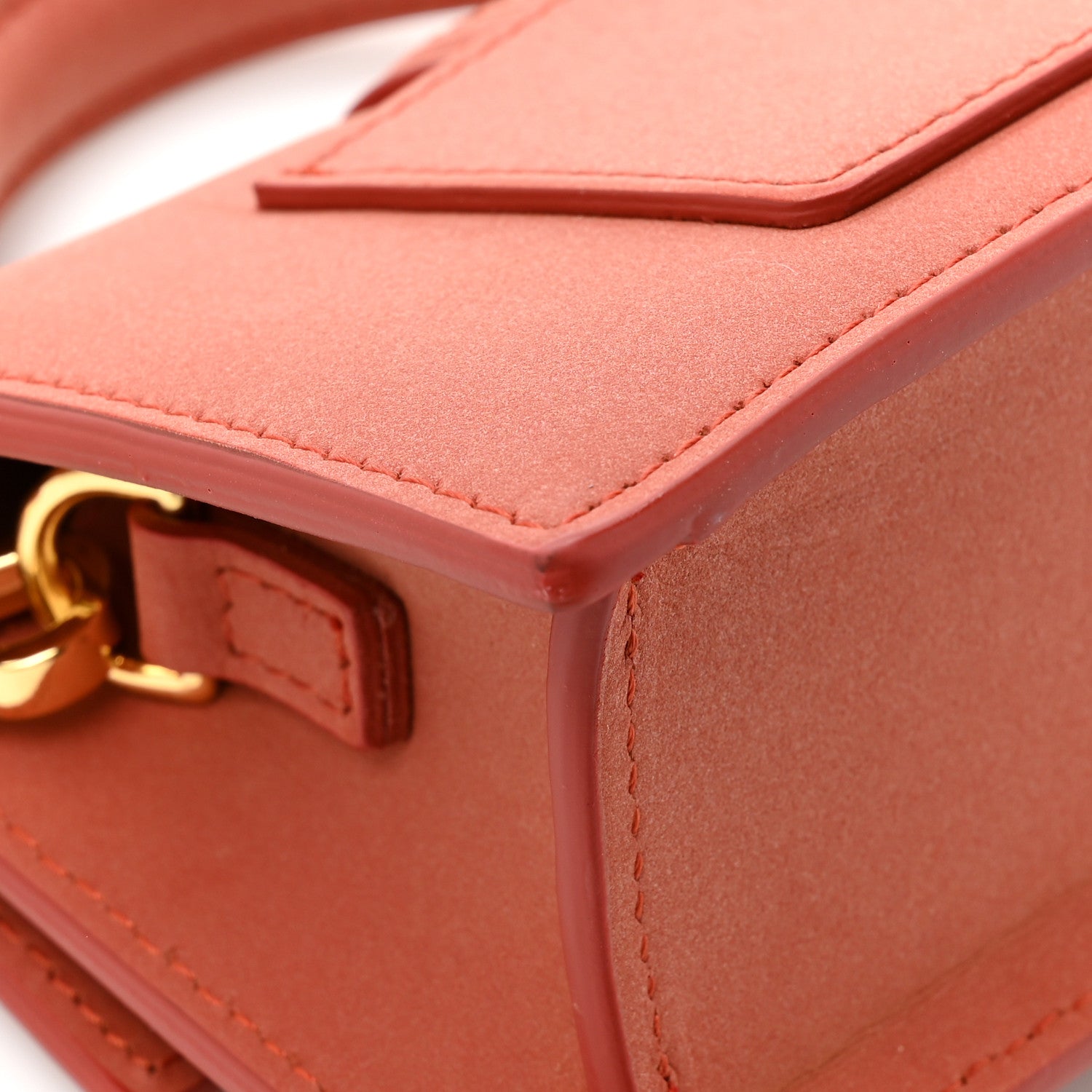 Jacquemus Nubuck Le Bambino Dark Red 12 of 14