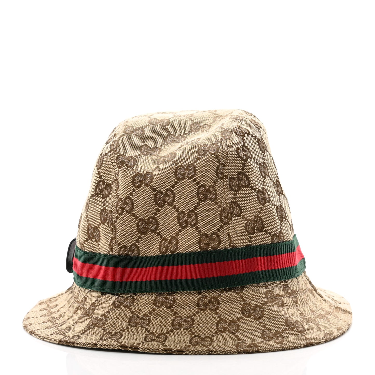 Monogram Web Bucket Hat XL Brown