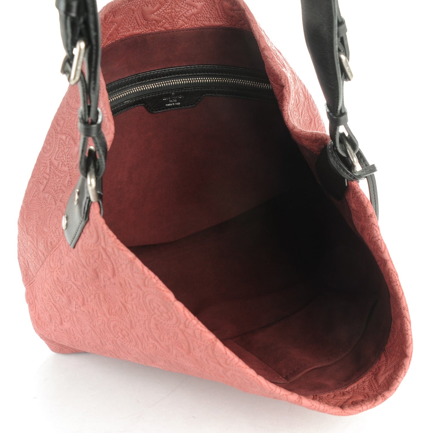 Monogram Lambskin Antheia Hobo PM Framboise