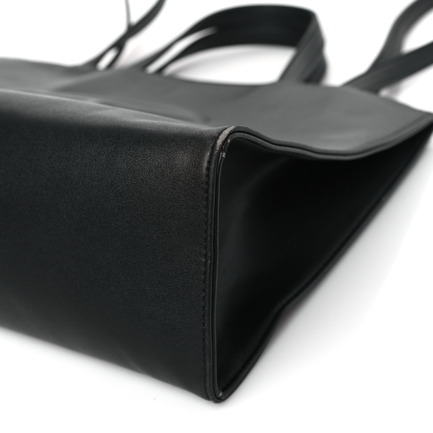Telfar Vegan Leather Medium Shopping Bag Black 8 of 8