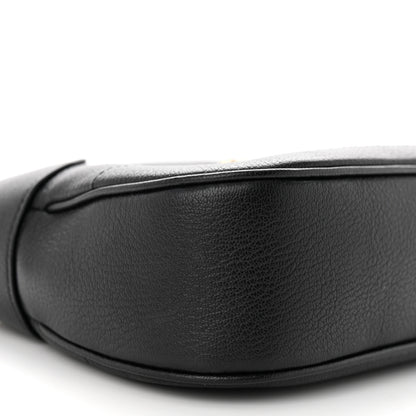 Gucci Goatskin Small Aphrodite Shoulder Bag Black 9 of 11