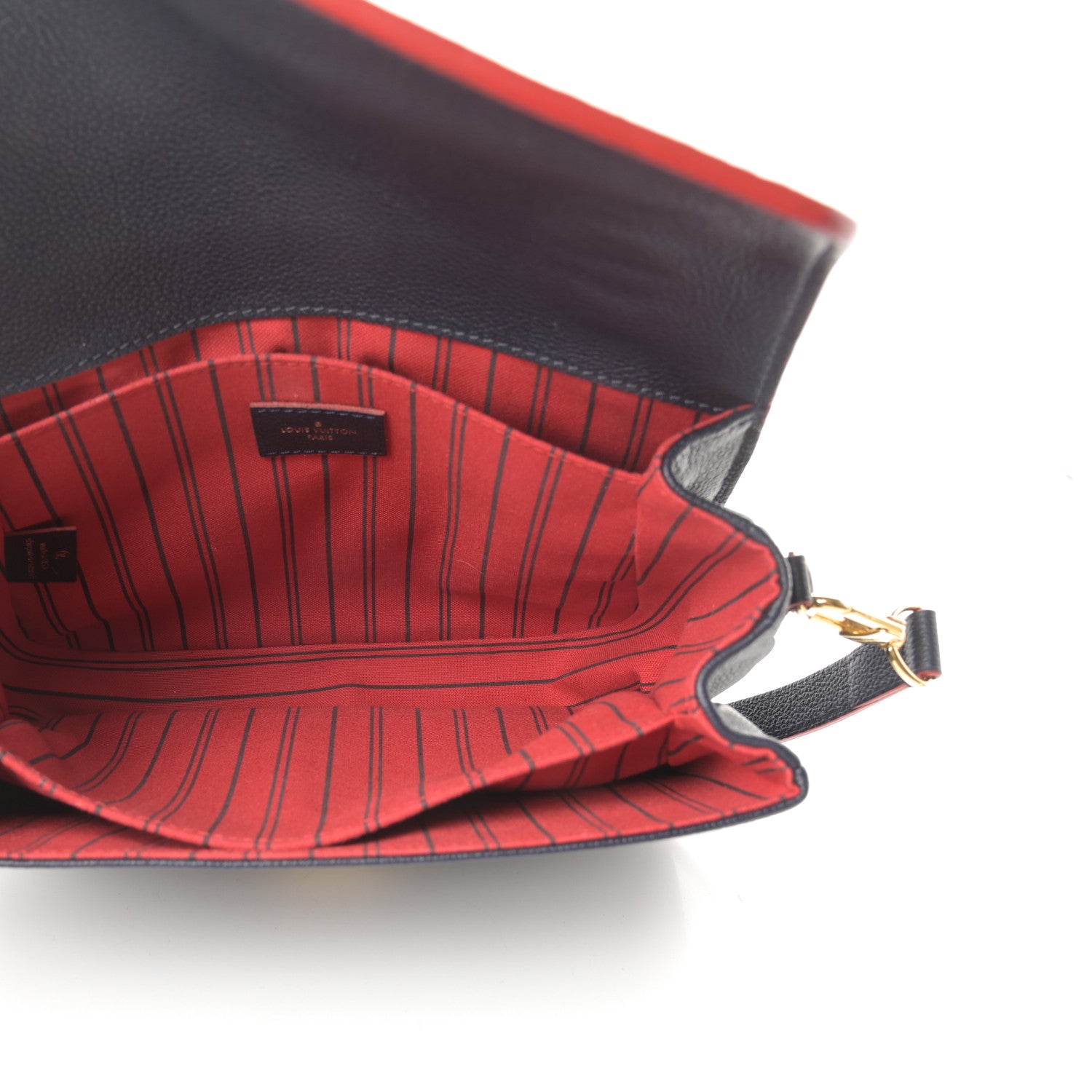 Louis Vuitton Empreinte Pochette Metis Marine Rouge 5 of 13