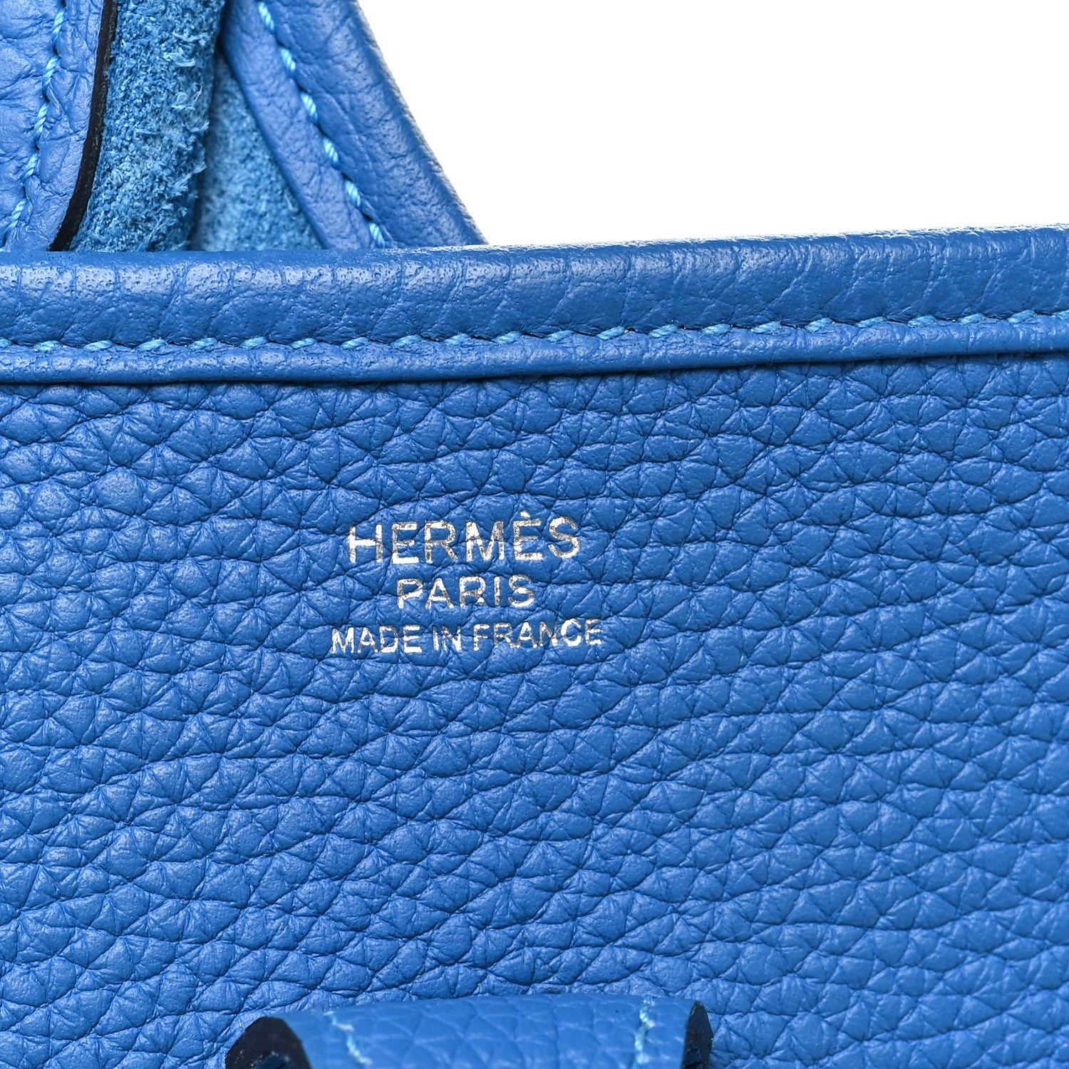 Hermes Taurillon Clemence Evelyne III PM Bleu Frida 1880285