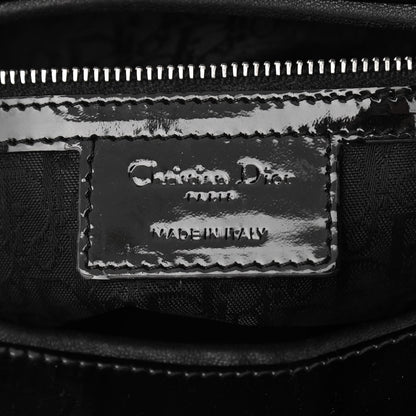 Christian Dior Patent Cannage Large Lady Dior Black 6 of 10