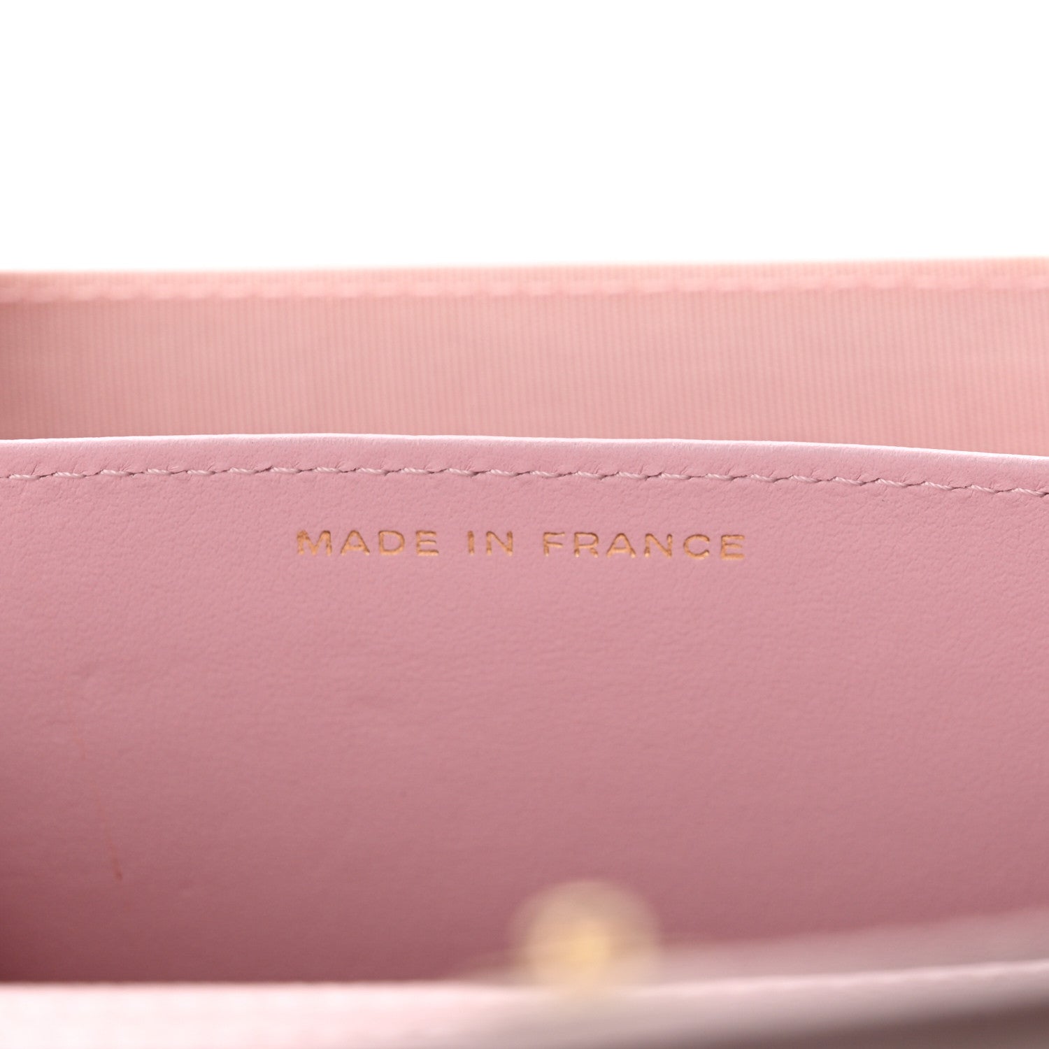 Chanel Caviar Quilted Coco Candy Card Holder On Chain Light Pink 7 of 12