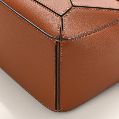 Loewe Calfskin Small Puzzle Bag Tan 8 of 8