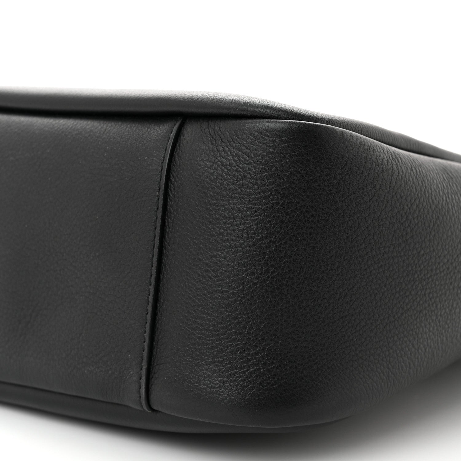 Saint Laurent Smooth Calfskin Large Le 5 A 7 Soft Hobo Black 10 of 10