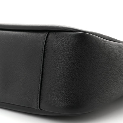 Saint Laurent Smooth Calfskin Large Le 5 A 7 Soft Hobo Black 10 of 10