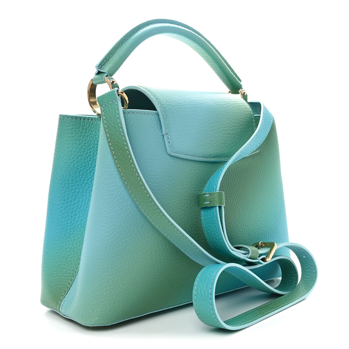 Taurillon Gradient Capucines BB  Bleu Vert