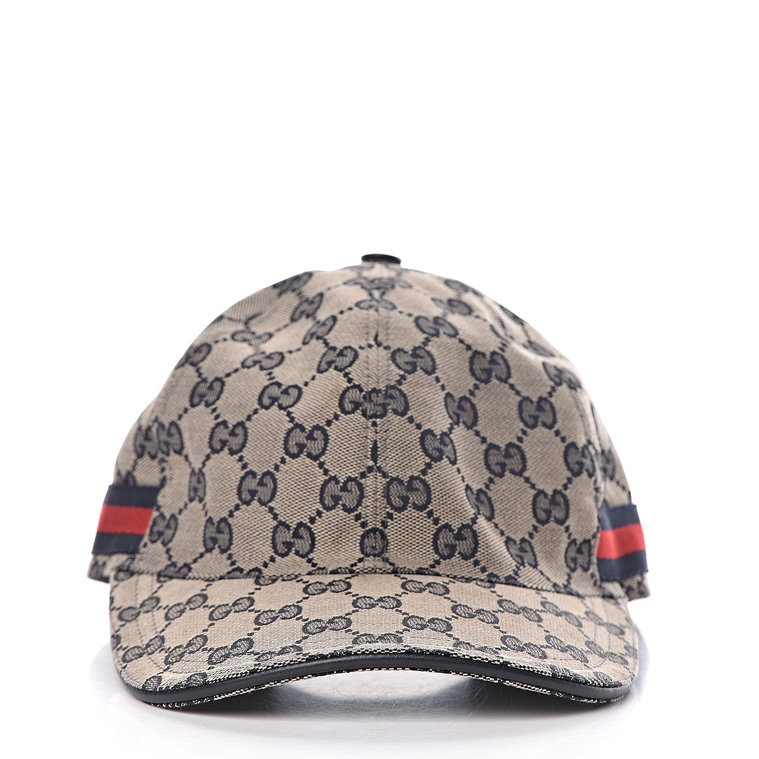 Gucci Monogram Web Baseball Hat S Beige Blue 4 of 10