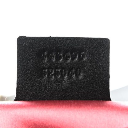 Gucci Velvet Matelasse Medium GG Marmont Shoulder Bag Black 7 of 9