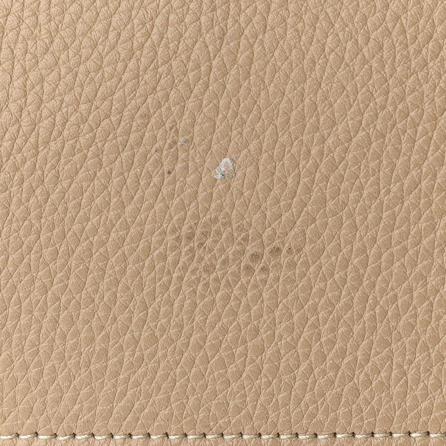 Celine Drummed Calfskin Micro Luggage Dune 12 of 13