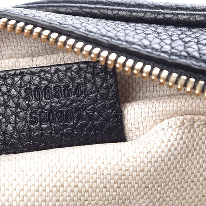 Gucci Pebbled Calfskin Small Soho Disco Bag Black 7 of 8