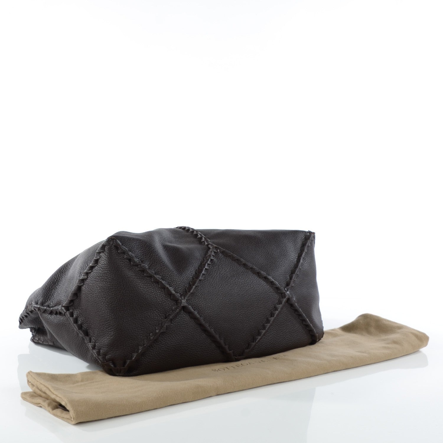 Bottega Veneta Washed Cervo Deerskin Large Hobo Ebano 4 of 8