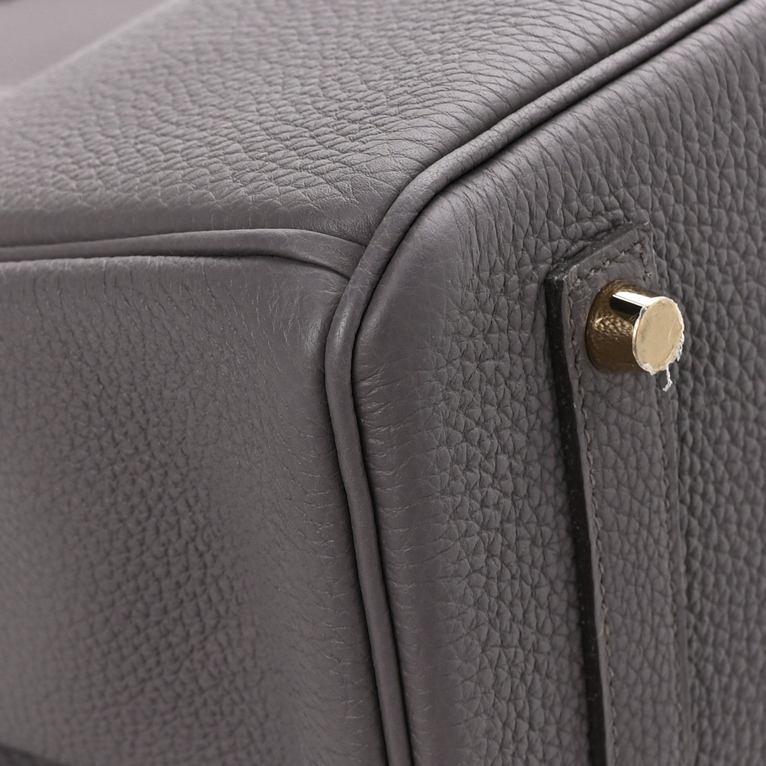 Hermes Togo Birkin 40 Etain 10 of 12