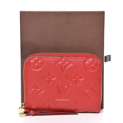 Louis Vuitton Empreinte Zippy Coin Purse Cherry 8 of 8
