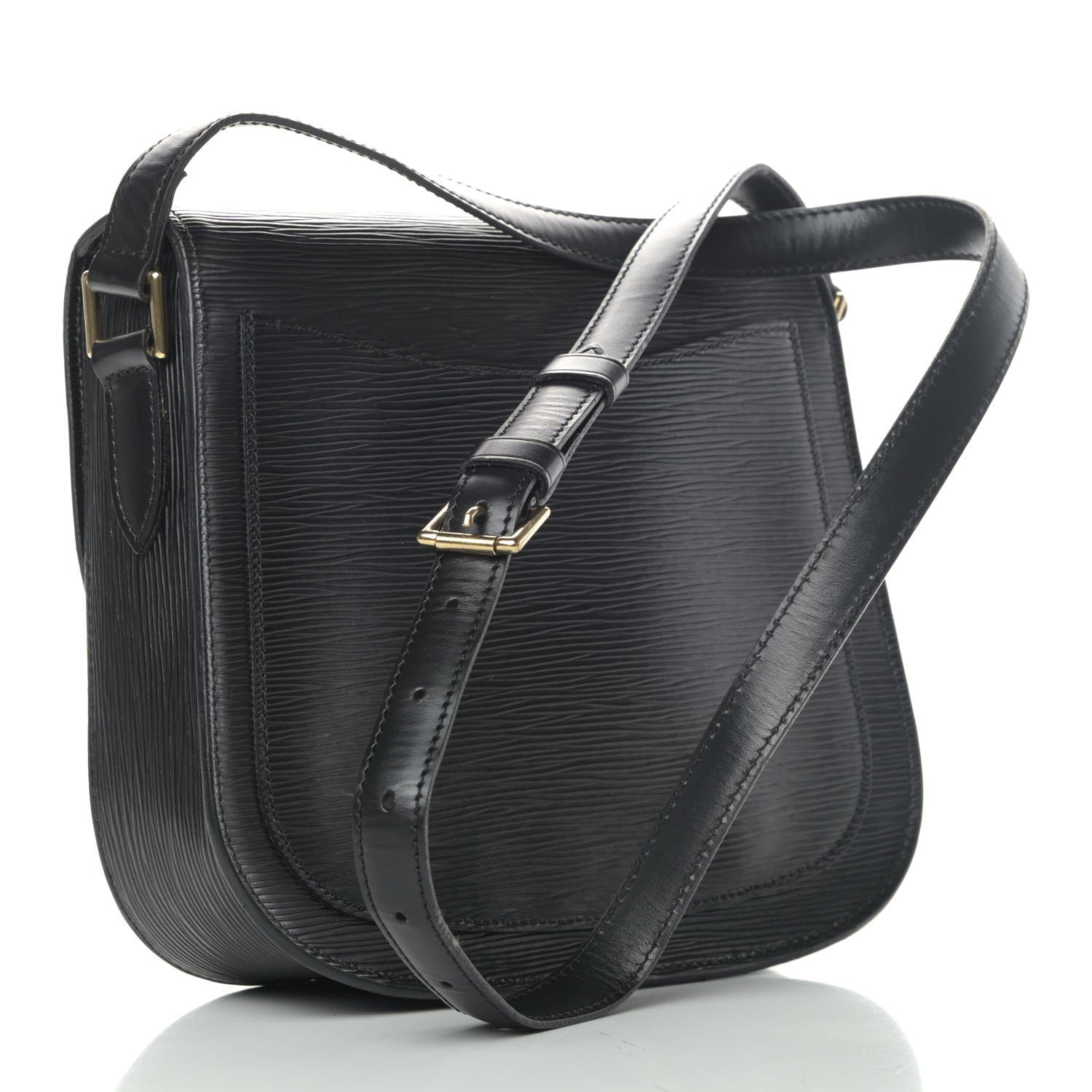 Louis Vuitton Epi Saint Cloud GM Black 2 of 4