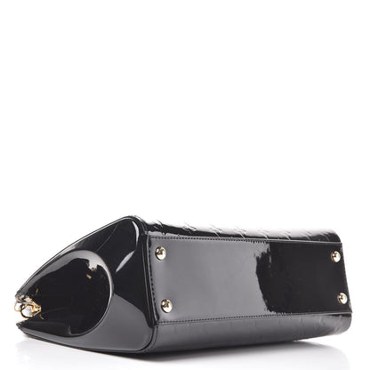Louis Vuitton Vernis Brea MM Black 5 of 8