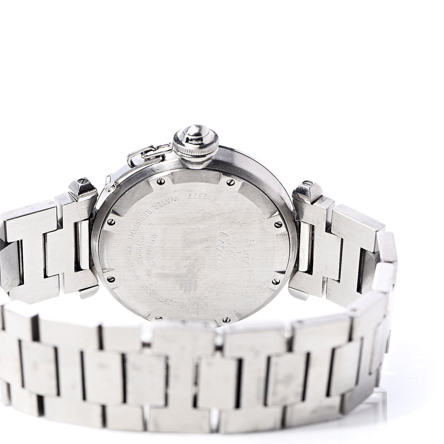 Stainless Steel 35mm Pasha GMT Automatic Watch
