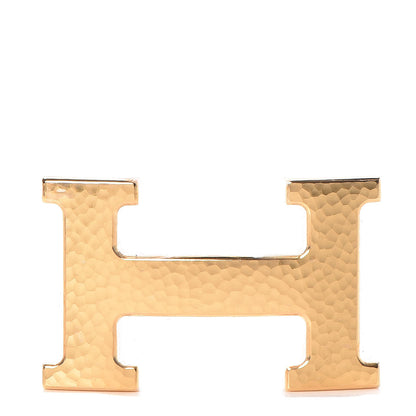 Hermes Martelee 32mm H Belt Buckle Gold 1 of 5