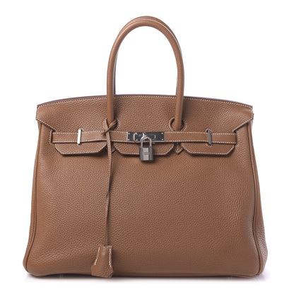 Hermes Togo Birkin 35 Gold 1 of 15