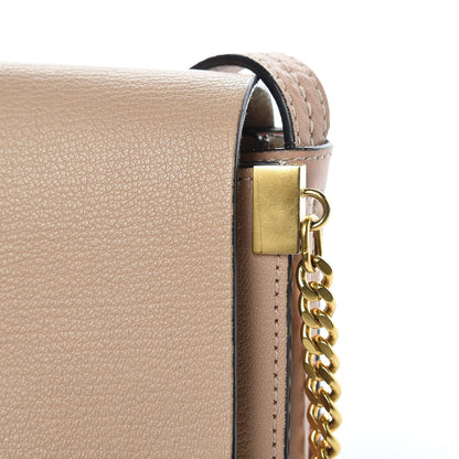 Chloe Goatskin Small Faye Shoulder Bag Tan 10 of 18