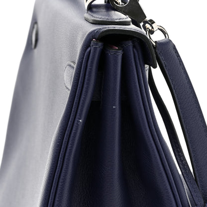 Hermes Evercolor Verso Kelly Retourne 28 Bleu Encre Mauve Sylvestre 14 of 15