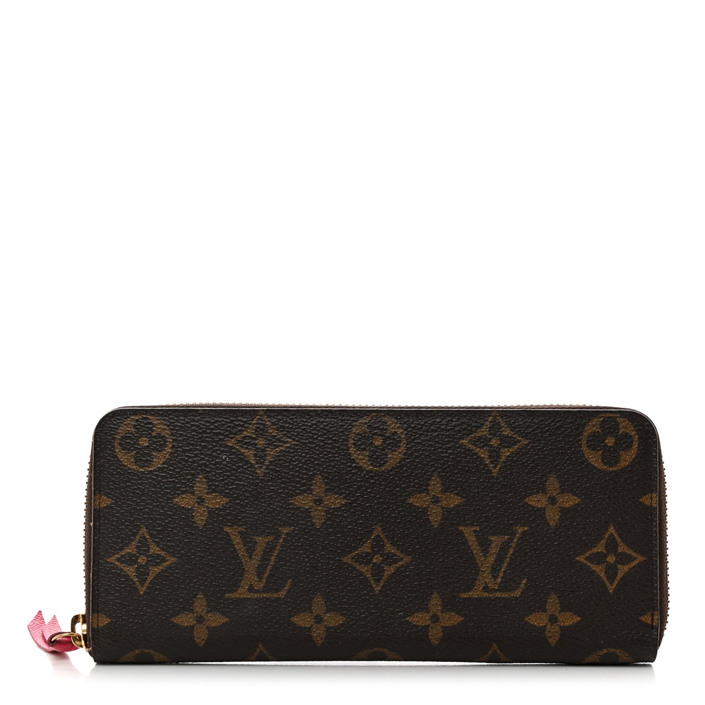 Monogram Clemence Wallet Fuchsia