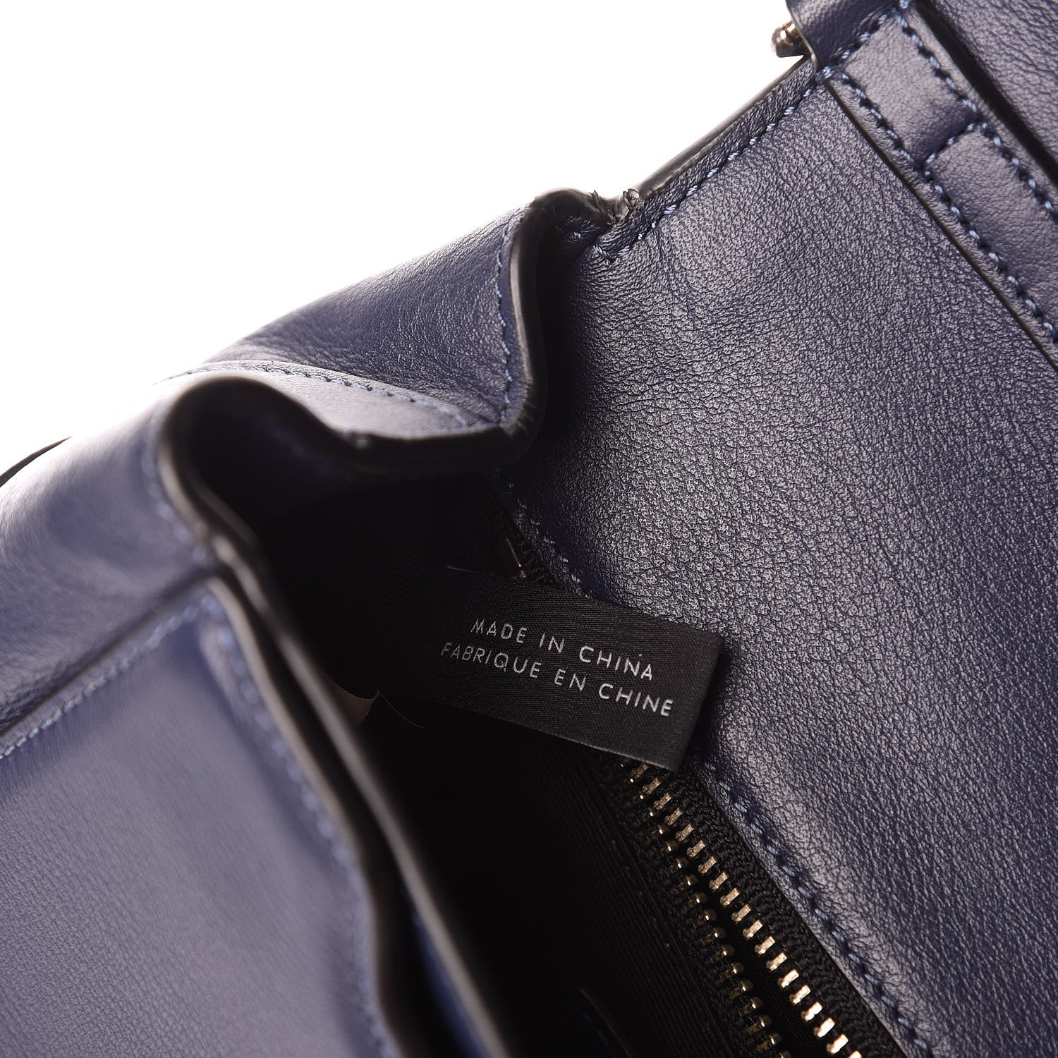 Marc Jacobs Calfskin West End The Jane Saddle Bag Navy 9 of 13