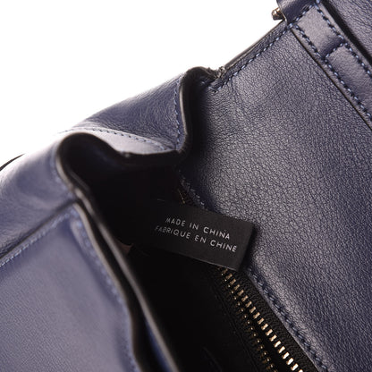 Marc Jacobs Calfskin West End The Jane Saddle Bag Navy 9 of 13