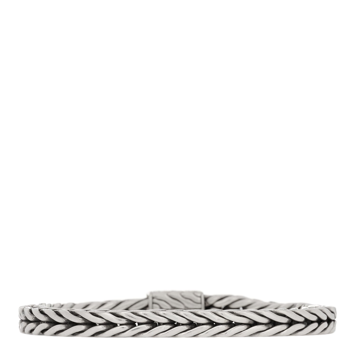 John Hardy Sterling Silver 6mm Square Classic Chain Bracelet 1 of 3
