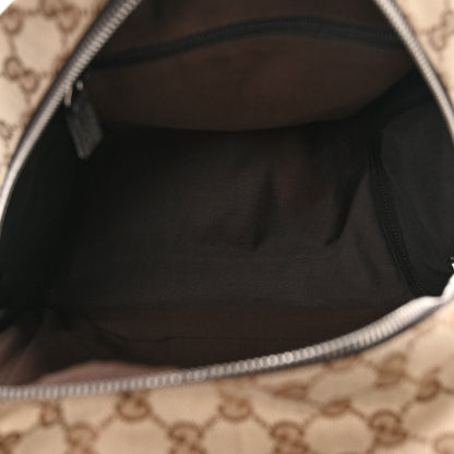 Gucci Monogram Travel Backpack Dark Brown 5 of 10