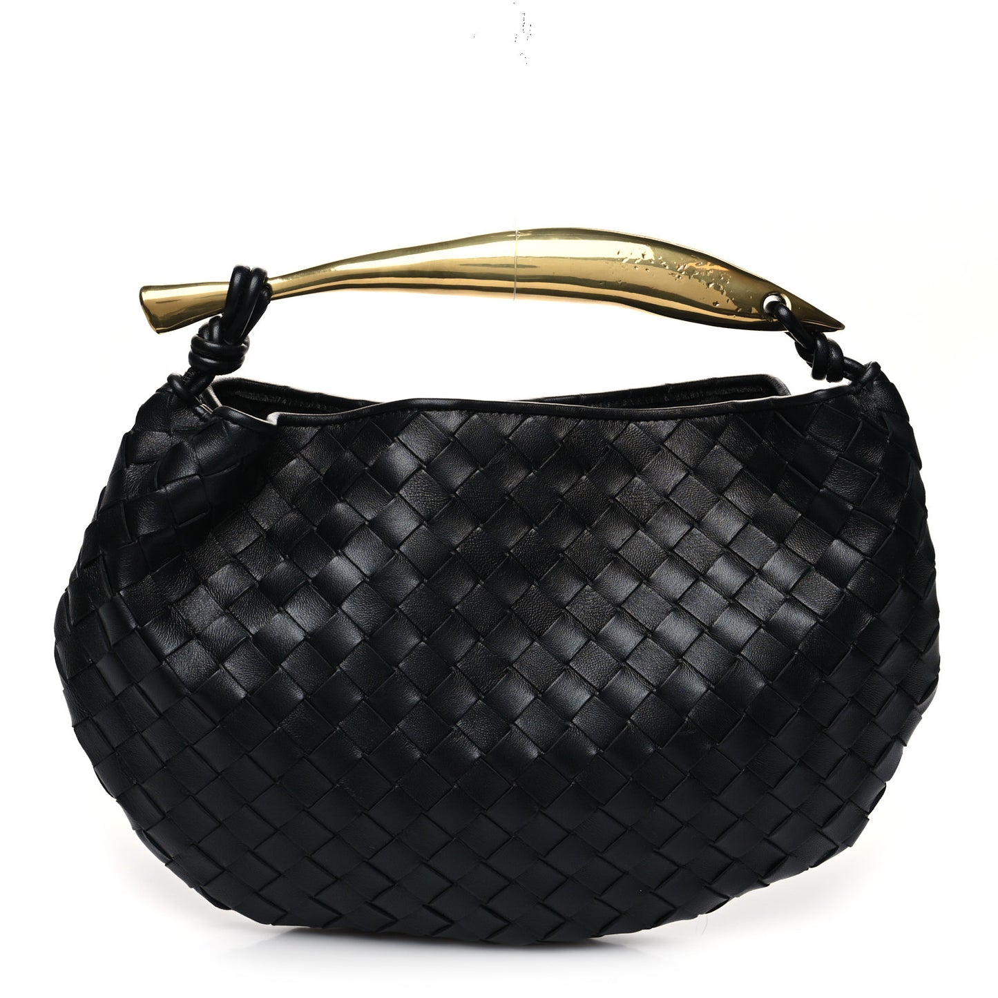 Nappa Intrecciato Sardine Bag Black
