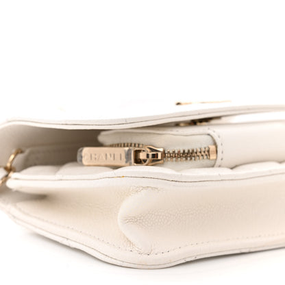 Chanel Caviar Quilted Mini Business Affinity Flap White 10 of 13
