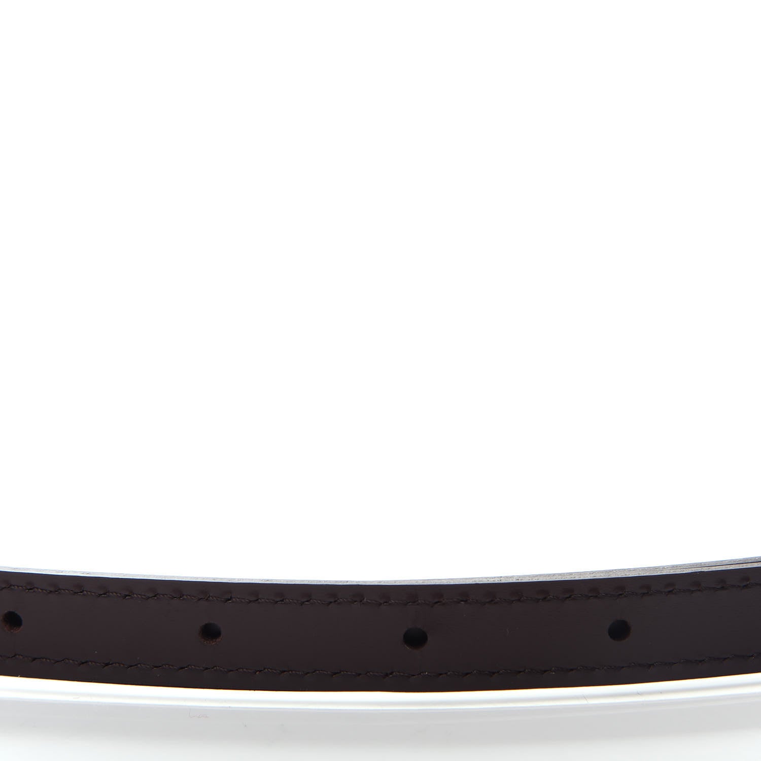 Louis Vuitton Calfskin 16mm Adjustable Shoulder Strap Brown 4 of 5