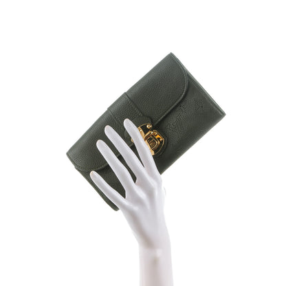 Louis Vuitton Mahina Iris Wallet Emeraude 2 of 7