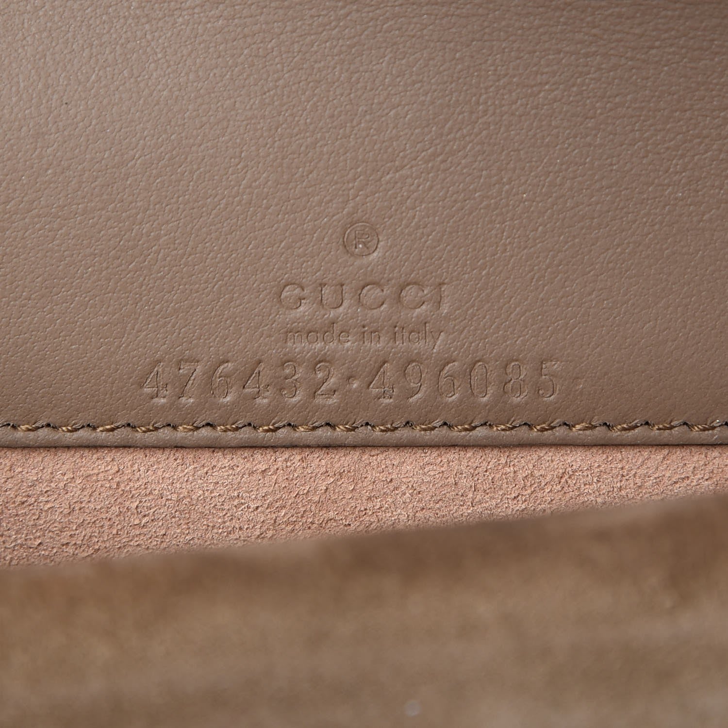 Gucci GG Supreme Monogram Super Mini Dionysus Shoulder Bag Taupe 6 of 6