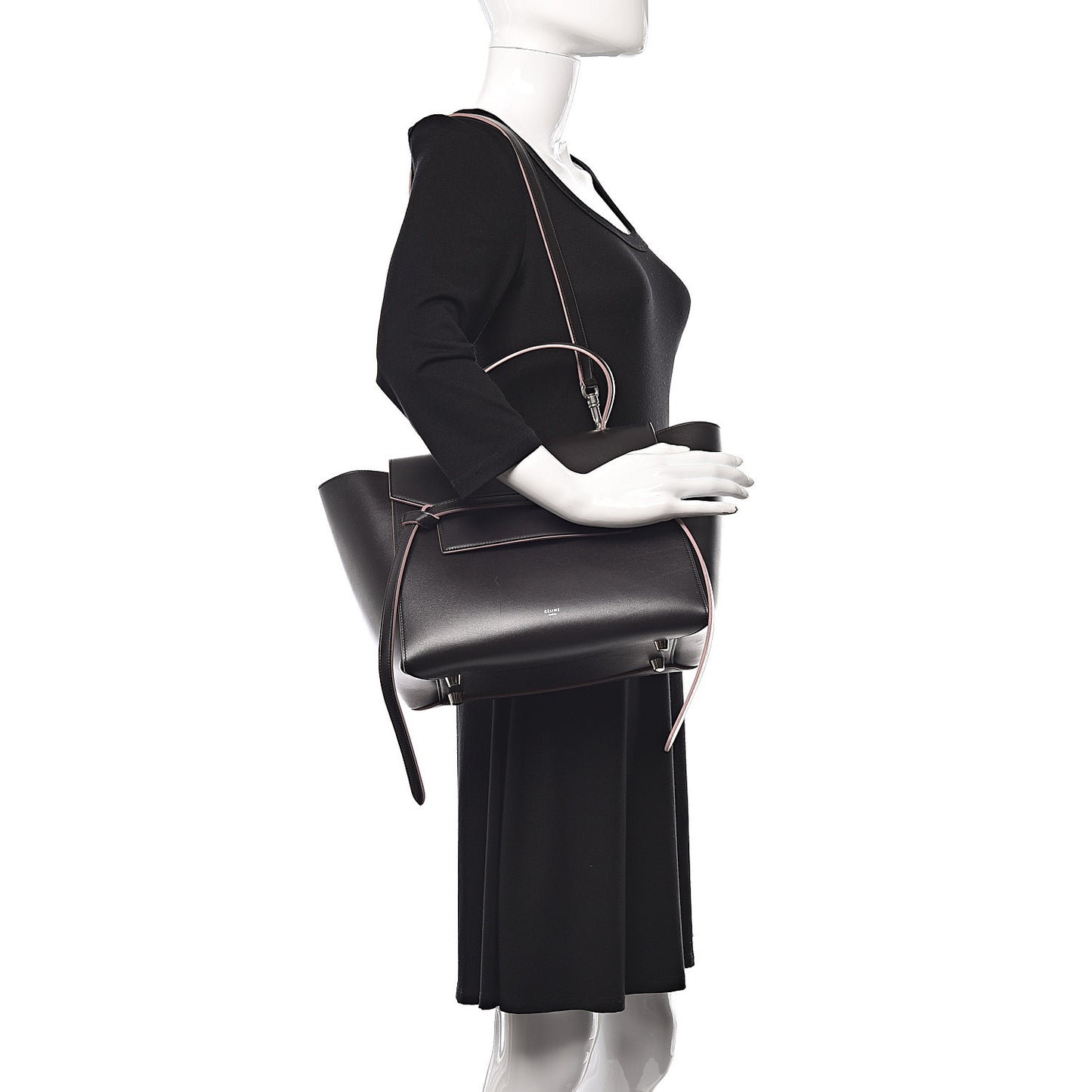 Palmelato Calfskin Mini Belt Bag Espresso