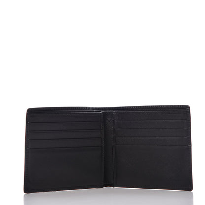 Prada Saffiano Bi-Fold Wallet Black 5 of 8