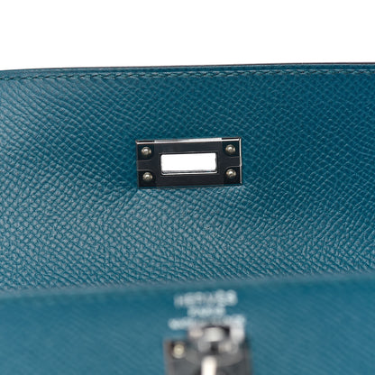 Hermes Epsom Kelly Sellier 25 Vert Bosphore 14 of 40