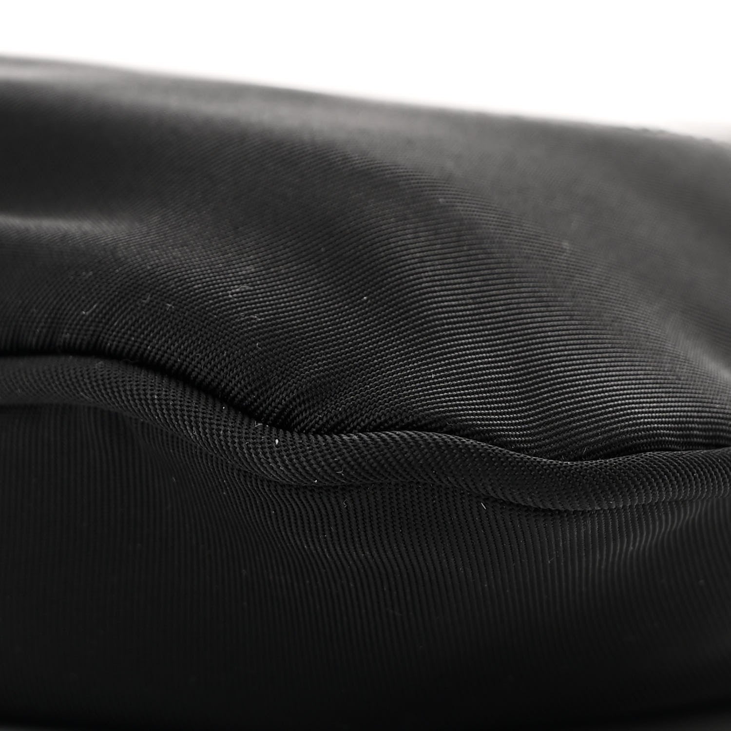 Prada Tessuto Nylon Saffiano Flat Messenger Bag Black 11 of 11