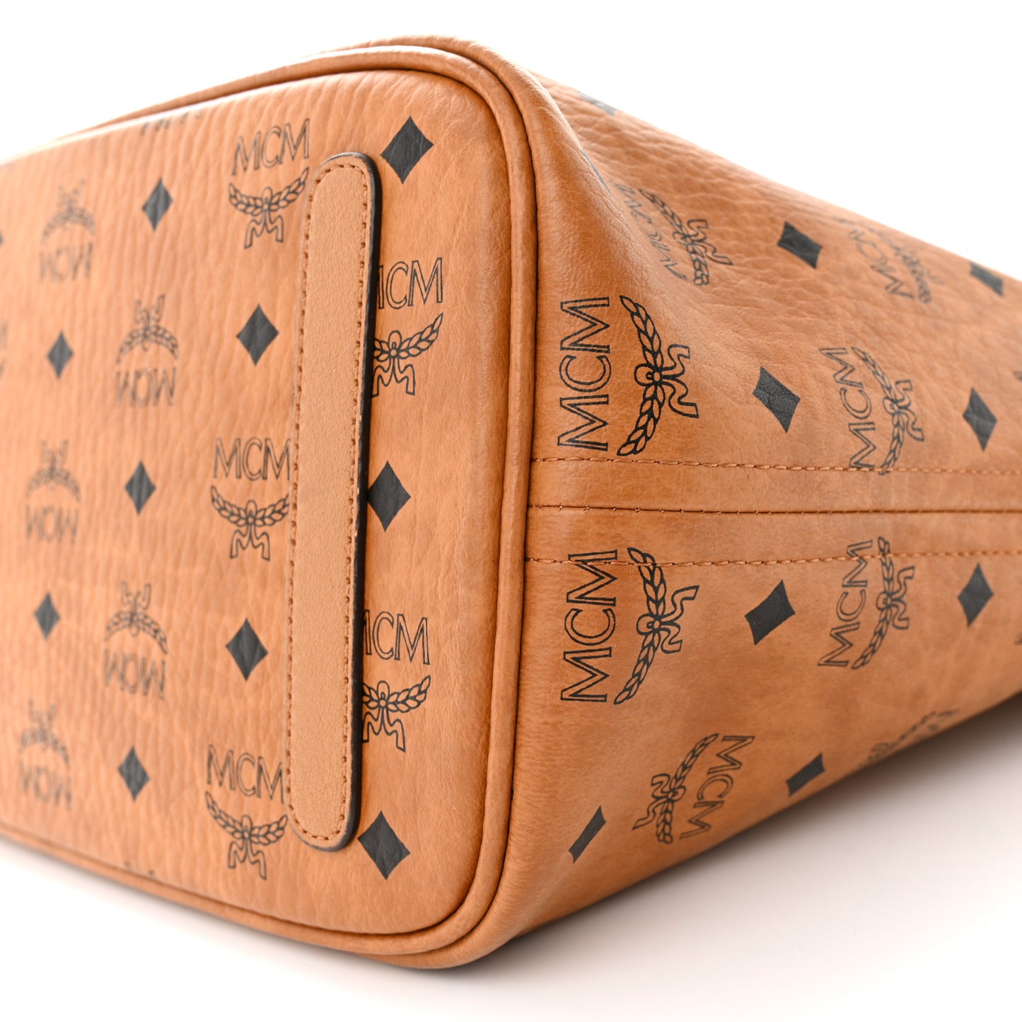 Visetos Medium Liz Reversible Shopper Tote Cognac