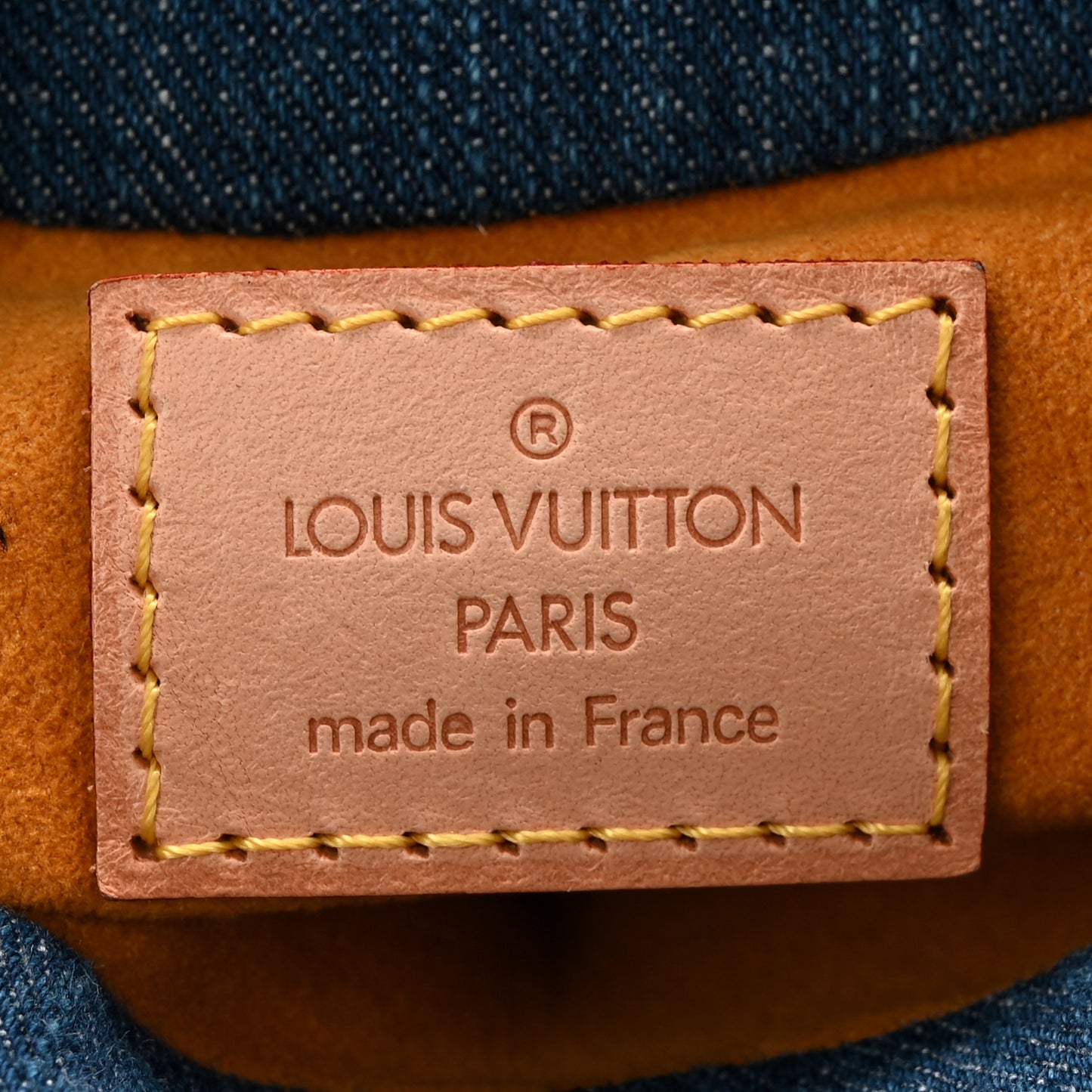 Monogram Denim Pleaty Blue
